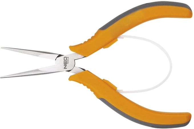 NEO Serie - Rechte Precision Tang - 130 mm - Ergonomische Handgreep - TÜV Gecertificeerd