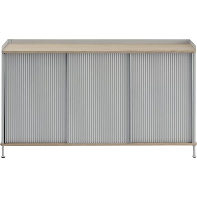 Muuto Enfold Sideboard - eiken/lichtgrijs - 148 x 45 cm