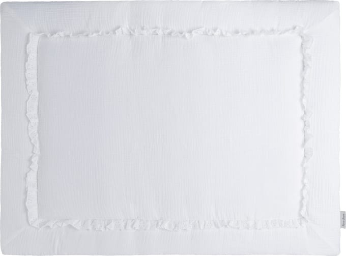 Baby's Only Boxkleed Calm - Parklegger - Speelkleed - Wit - 75x95 cm - Extra dik - Boxmatras - 100% katoen - Tweezijdig te gebruiken
