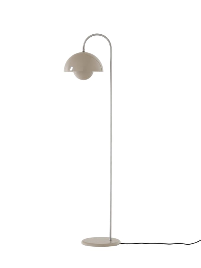 &Tradition Verner Panton Flowerpot VP12 vloerlamp grey beige