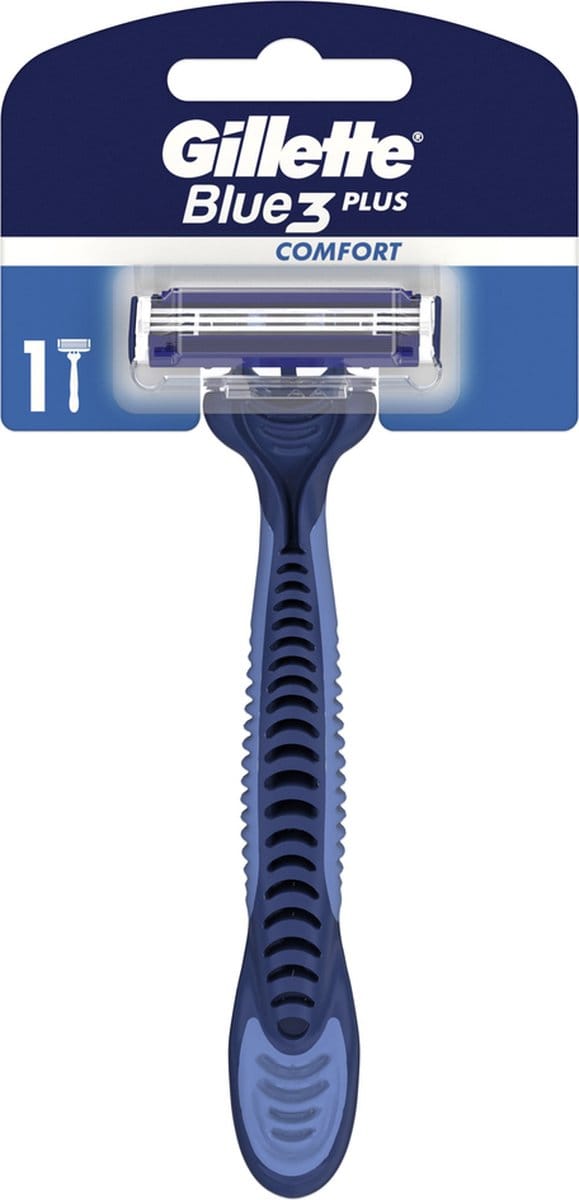 Gillette – Blue3 – Plus – Comfort – Wegwerpscheermesjes – 1 Stuk