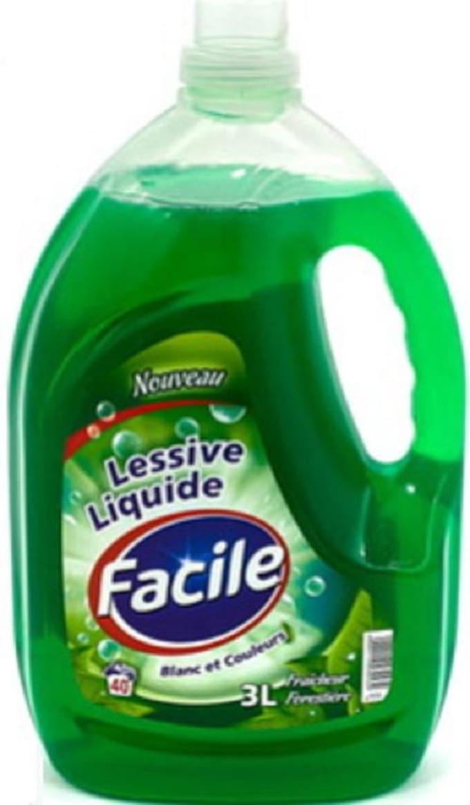 Facile vloeibaar wasmiddel Forestiére 3L Wit & Gekleurd