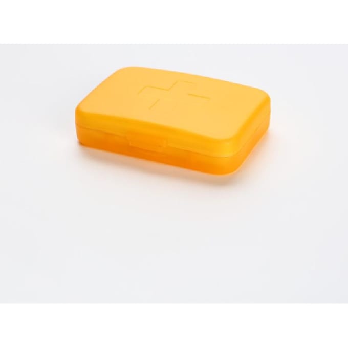 Pillendoos Organizer Container voor Tabletten Reis Kleine Tablet Doos Tarwestro Medicijn Container Organizer Dozen geel