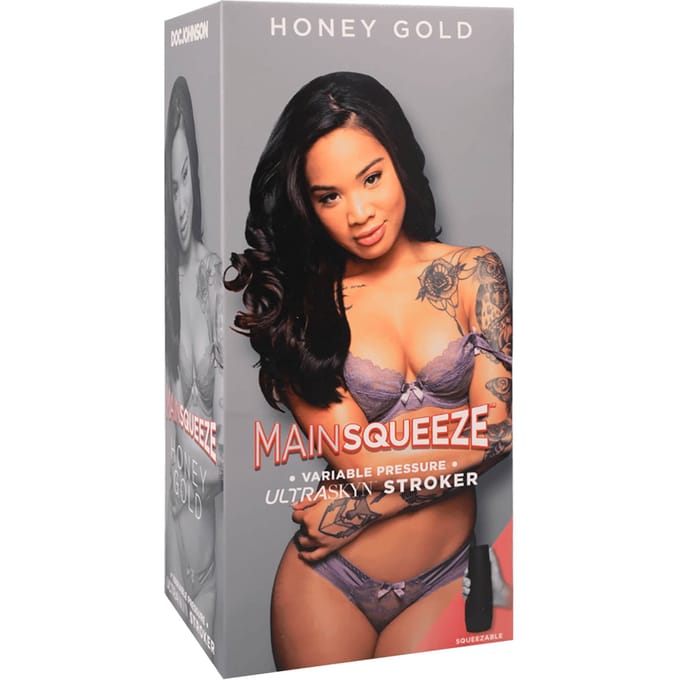 Main Squeeze Masturbator Honey Gold - Vagina