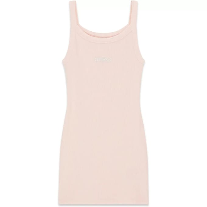 Geribbelde t-shirt jurk voor meisjes Guess Mini Me