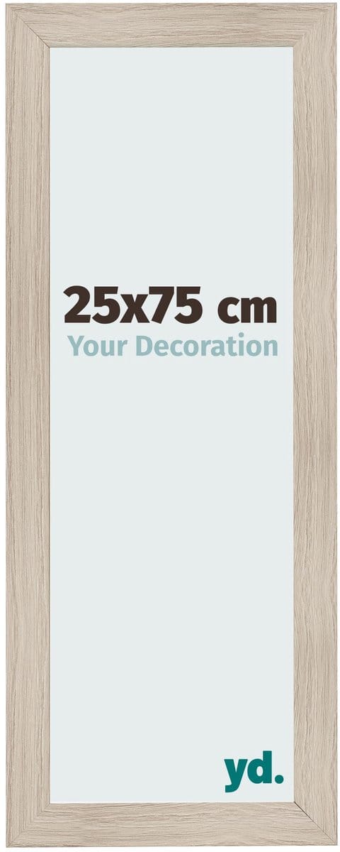 Your Decoration - Fotolijst 25x75 cm - MDF - Eiken Licht - Pisa