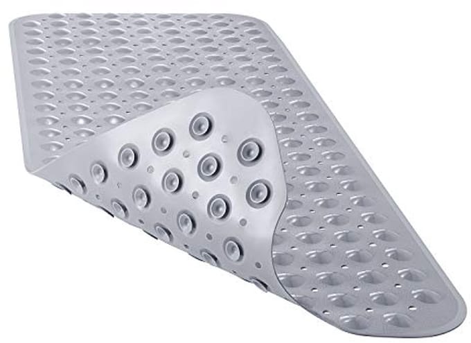 Antislip Bad- en Douchemat - Extra Groot, Machinewasbaar, Met Zuignappen, 101,6 x 40,6 cm