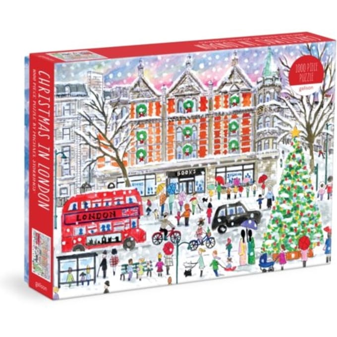 Michael Storrings Christmas In London 1000 Piece Puzzle - Galison