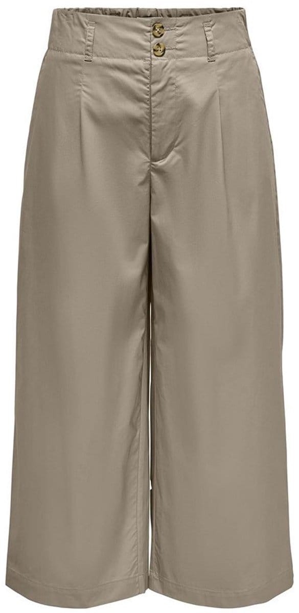 Only Zora Broek Beige L Vrouw