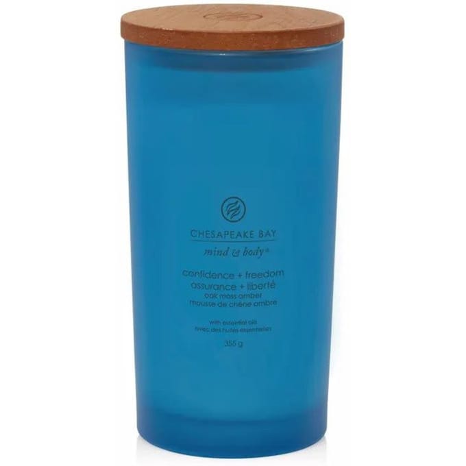 Chesapeake Bay Confidence & Freedom - Oak Moss Amber Grote Geurkaars - 70 branduren