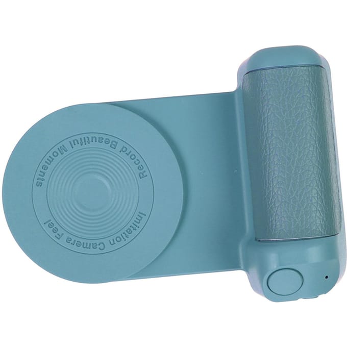 Magnetische Camera Handgreep Bluetooth Beugel Smartphone Handgreep Foto Houder Bluetooth Draadloze Afstandsbediening donkerblauwe kleur