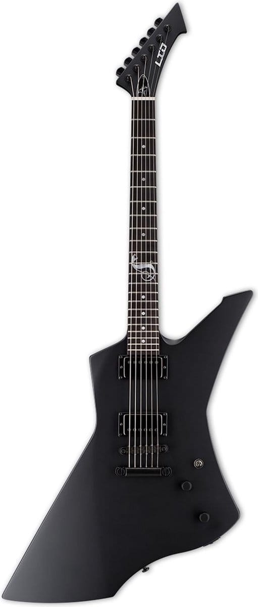 ESP LTD Snakebyte Black Satin heavy gitaar