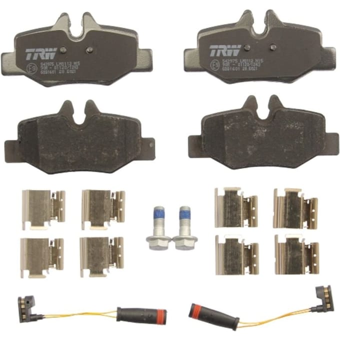 Remblokset TRW GDB1601, achter