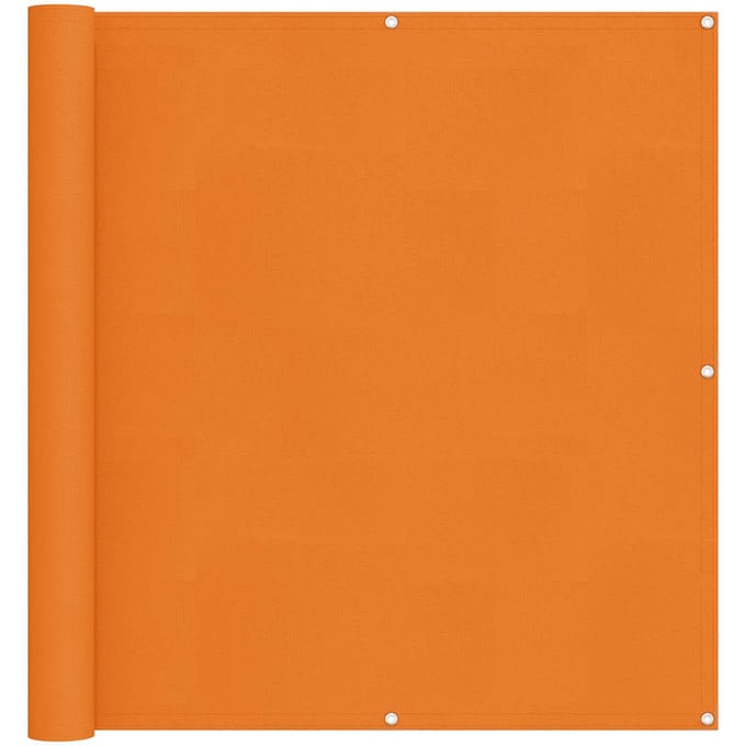 vidaXL - Balkonscherm - Oranje - 110 - x - 600 - cm - Oxford - Stof