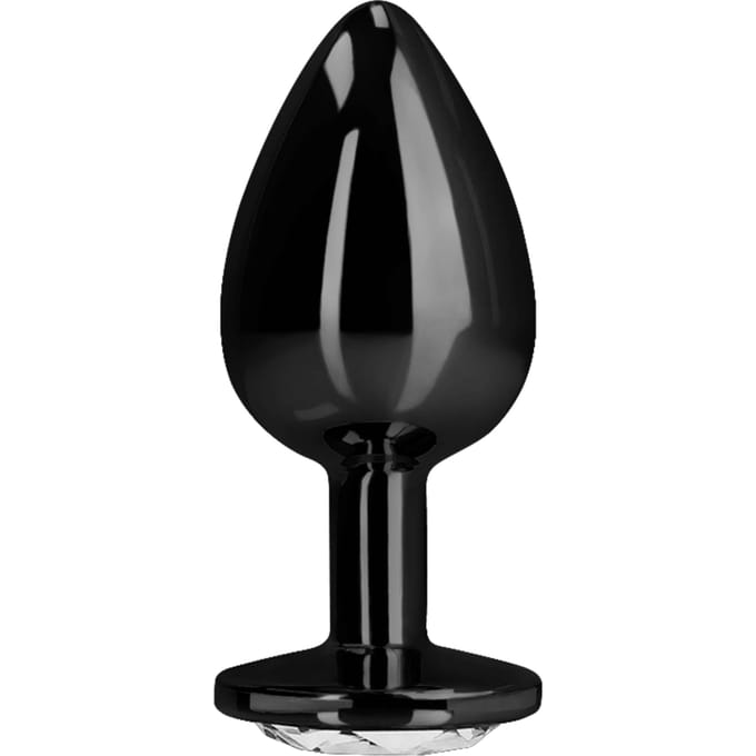 Aluminium Buttplug Small - Gun Metal