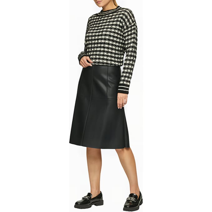 s.Oliver  Skirts Black Größe: 36 | Lederröcke Outlet | Damen | Schwarz