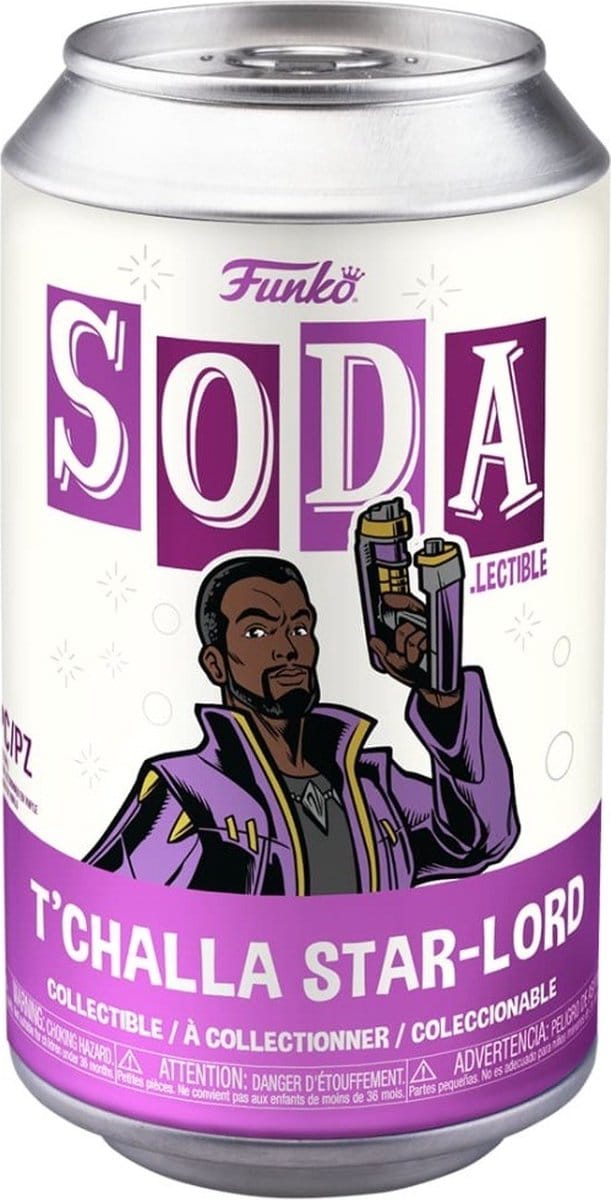 Funko Starlord T'Challa - Funko SODA - What If...? Figuur