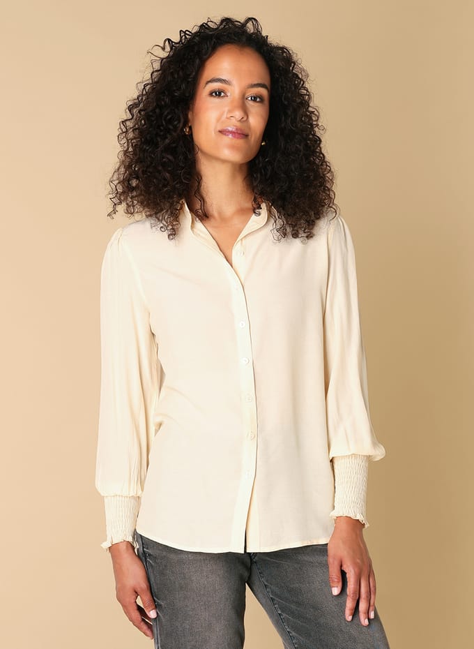 IVY BEAU Rebell Tops - Cream - maat 40