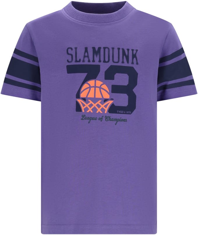 Tygo & Vito - Troy Grape Jongens Shirt - Maat 92