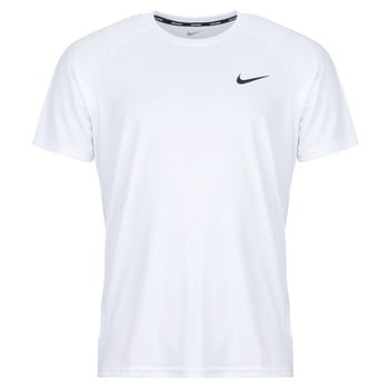 Nike Swim Nike Essential - Short sleeve hydroguard Heren Zwemshirt - White - Maat L