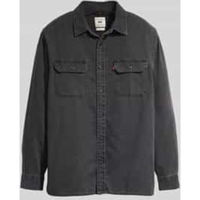Overhemd Lange Mouw Levis 19573 0216 - JACKSON WORKER OVERSHIRT-COSMO WASHED BLACK