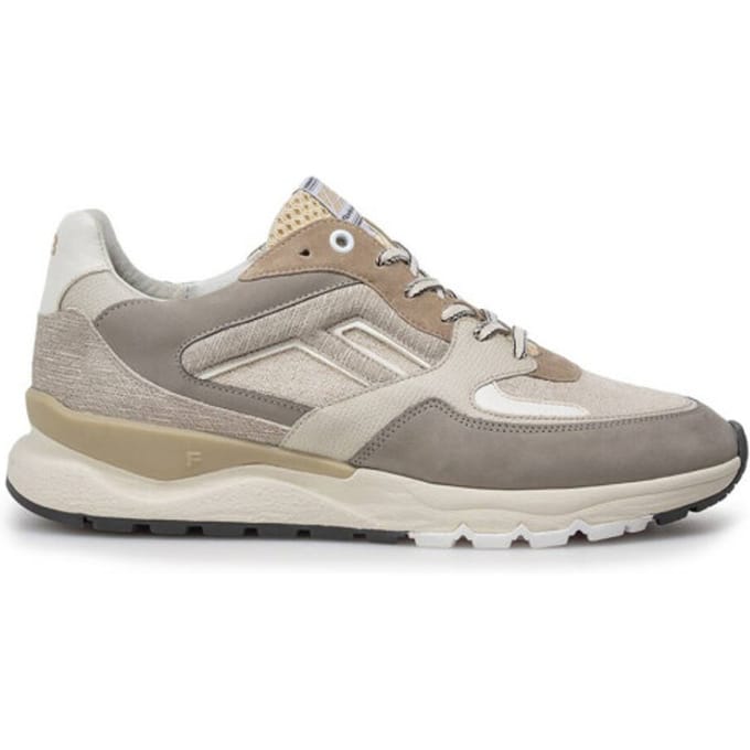 Floris Van Bommel Sfm-10154 De Treener Sneakers - Textiel - Heren - Beige - Maat 41⅓