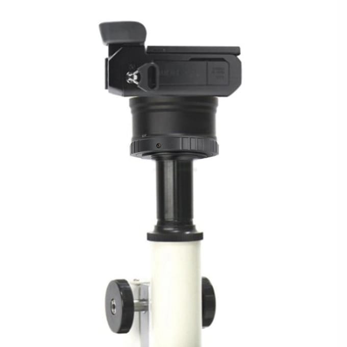 Aluminiumlegering T2-EOS 1.25 inch Telescoop naar Canon EOS Mount Camera Adapterring black
