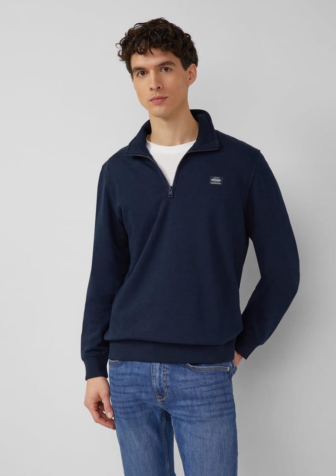 s.Oliver  Sweatshirts Marine Maat: XL | Sweaters Outlet | Heren | Blauw