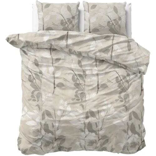 Sleeptime Dekbedovertrek Essence Zand - Eenpersoons 140 x 200/220 cm + 1 kussensloop