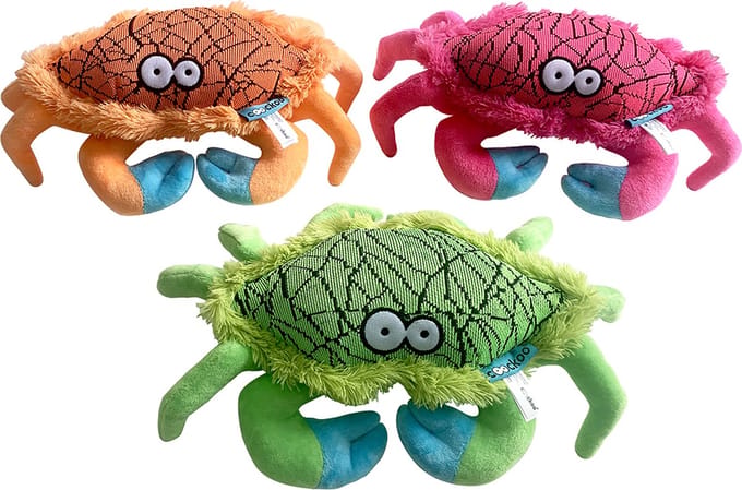 Coockoo Hermit Hondenspeeltje Gemengde Kleuren - 1st