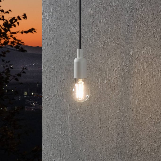 Eglo Ledfilamentlamp Peertje Day&night - D6cm - Warm Wit - E27 - 4,5w