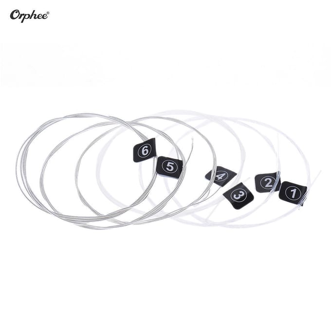 Orphee NX36 Nylon Klassieke Gitaarsnaren (.028-.043) Normale spanning gray
