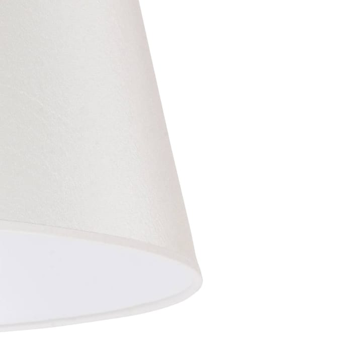 Duolla Lampenkap Cone hoogte 25,5 cm, chintz ecru/wit