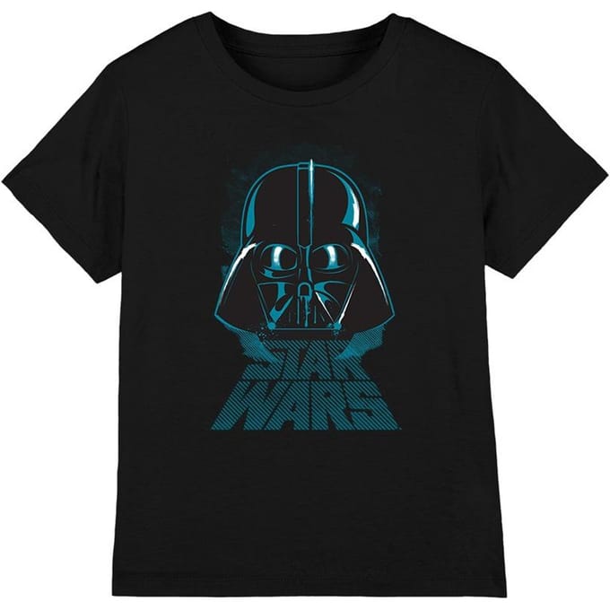 Star Wars Kinderen Darth Vader verkleurd T-shirt (Zwart)