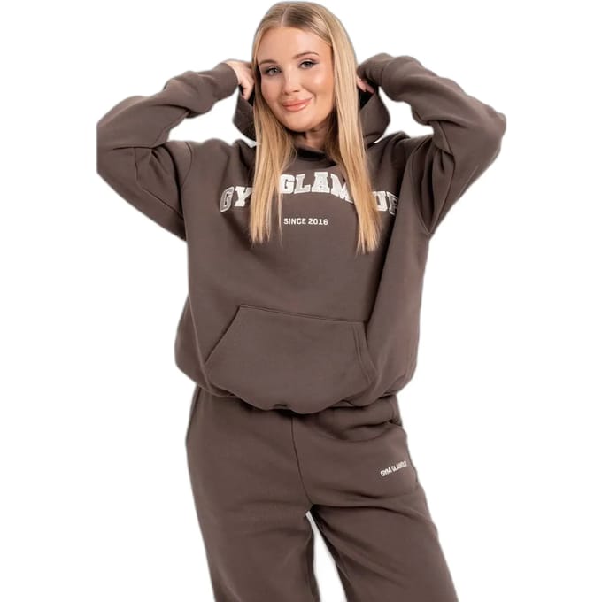 Dames Hoodie Gym Glamour College