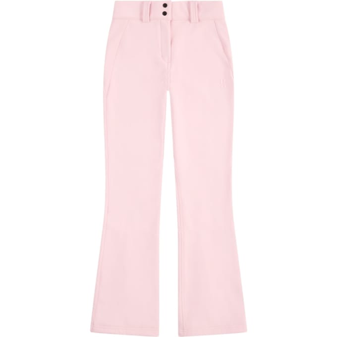 Poederbaas Skibroek Dames - Stretch Softshell Powder Rose - Maat M