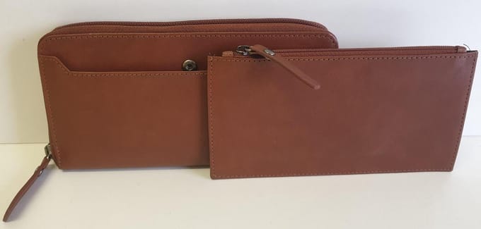 Burkely Ritsportemonnee - 2 in 1 - Tan