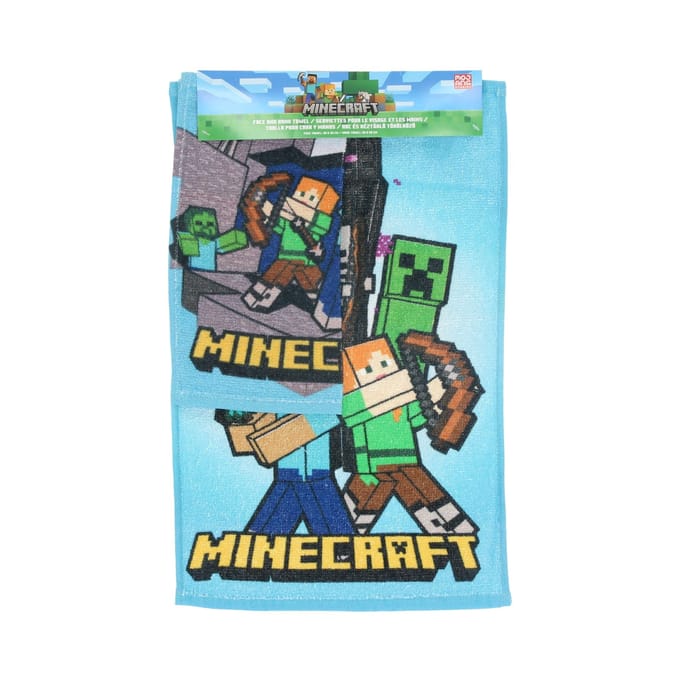 Minecraft Hand + Gezichtshanddoek