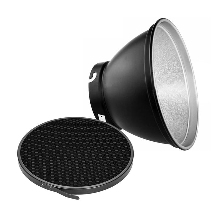 Abat-jour d'abat-jour de diffuseur de réflecteur de bâti de 210mm 60 Degree Honeycomb Grid gray