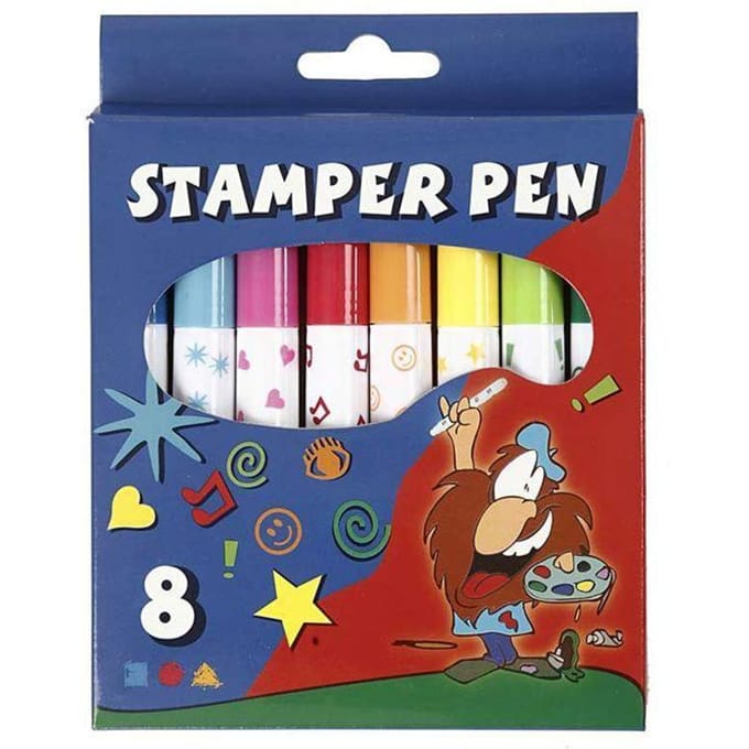 CC Stempel Stiften 8 stuks