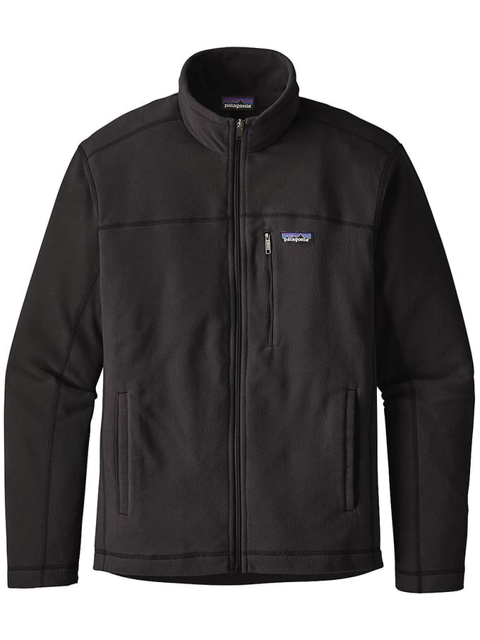 Patagonia Micro D Fleece Jas zwart