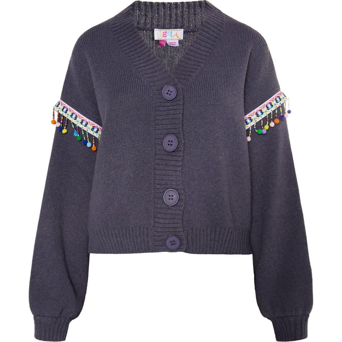 IZIA Vest Dames donkergrijs