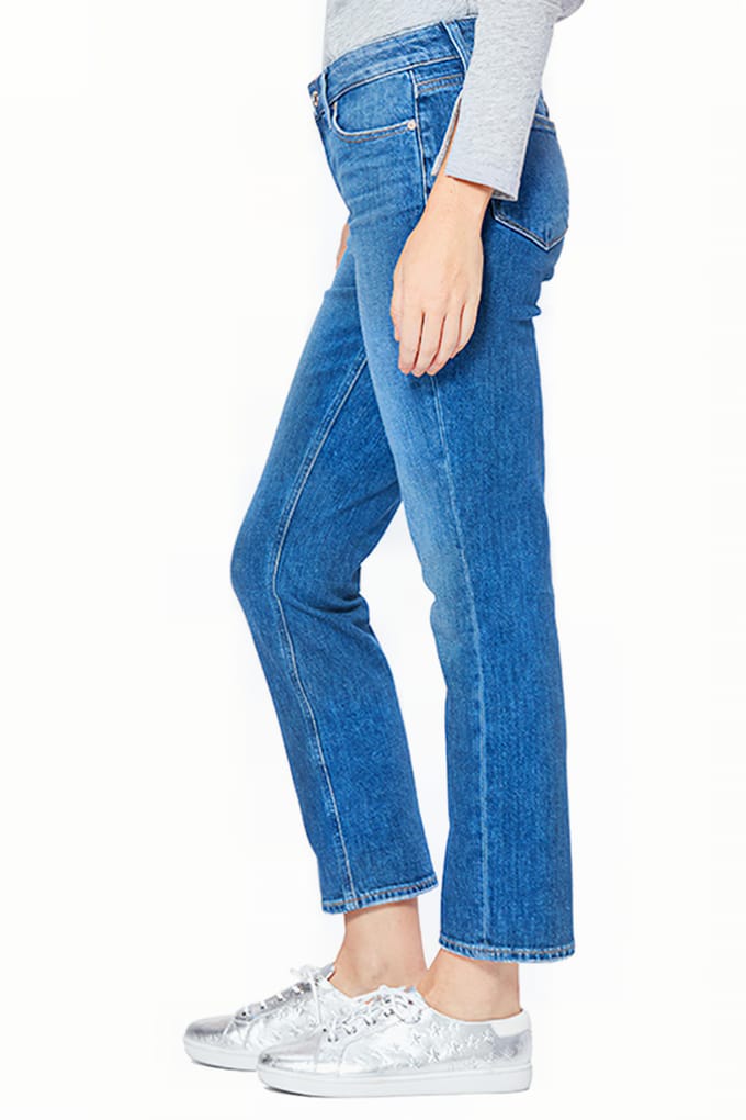 PAIGE Brigitte Trail Maat: W23 | Slim Jeans Outlet | Dames | Blauw