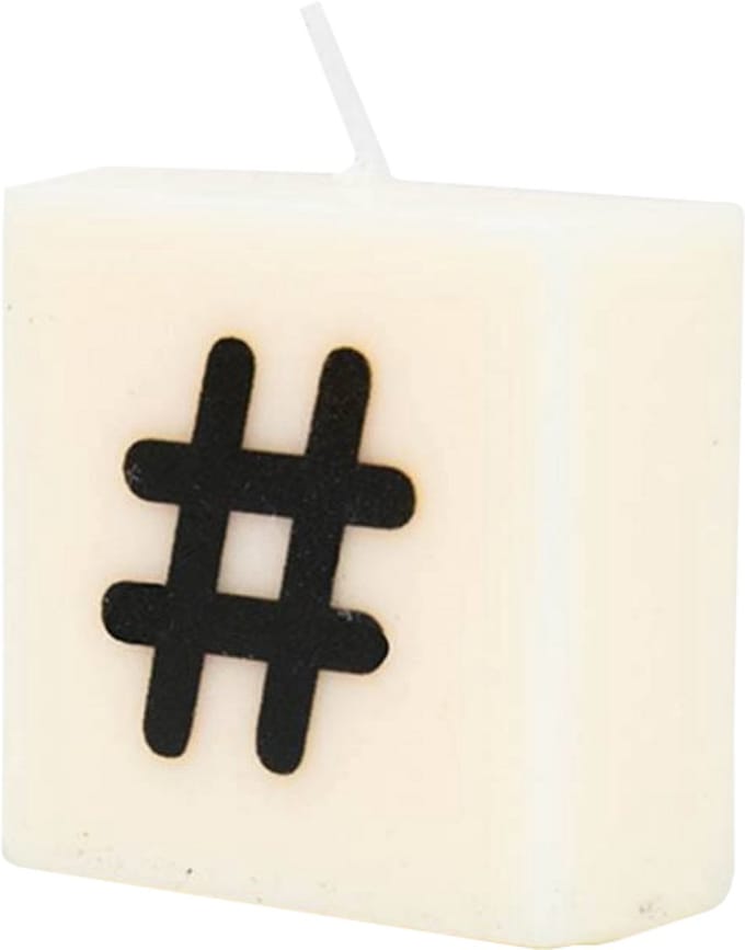 Letter Kaarsje - #