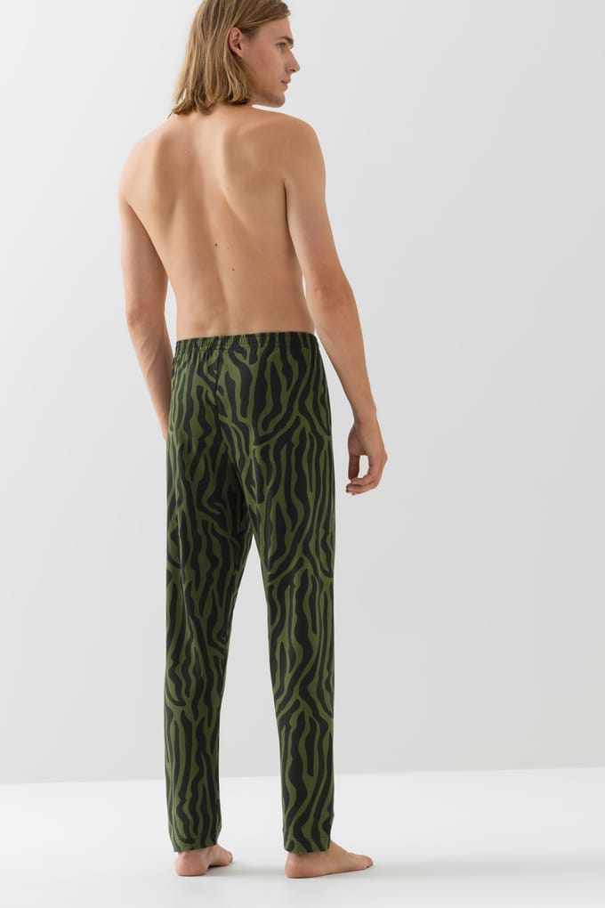 Broek lang Serie Animal Print Leaf