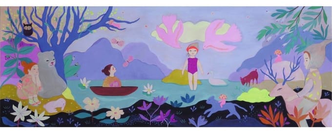 Djeco puzzels gallery Children's lake