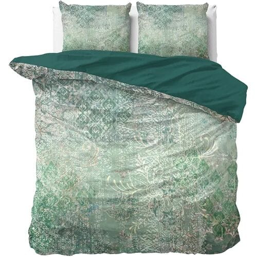 Dreamhouse Dekbedovertrek Dakar Groen - Tweepersoons 200 x 200/220 cm + 2 kussenslopen