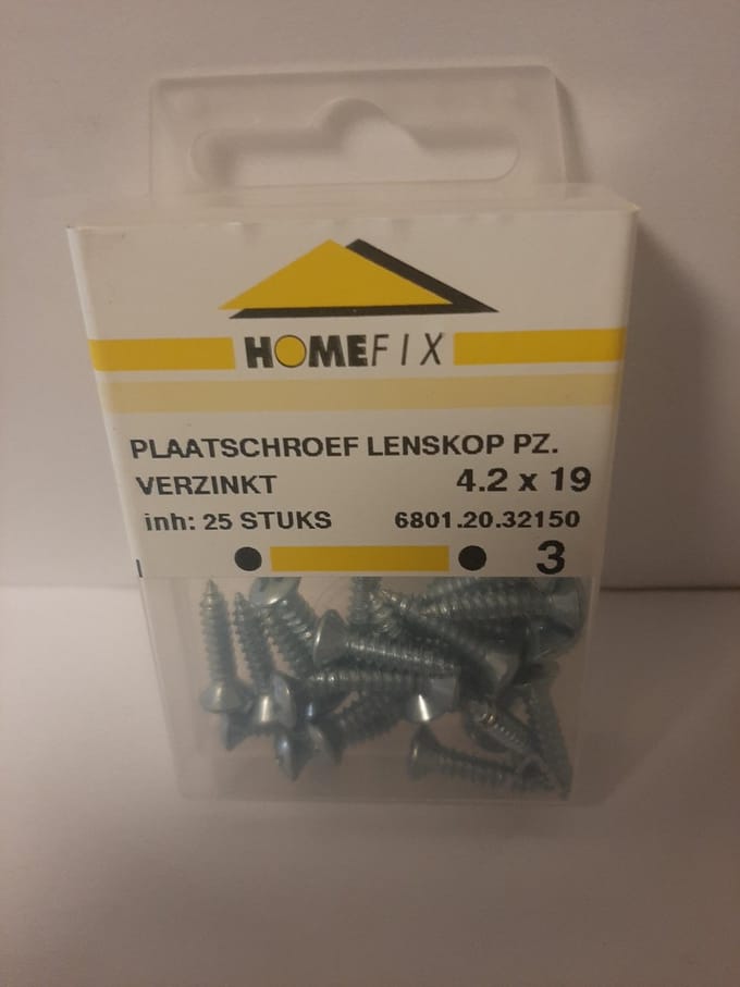 Homefix Plaatschroef Lenskop PZ