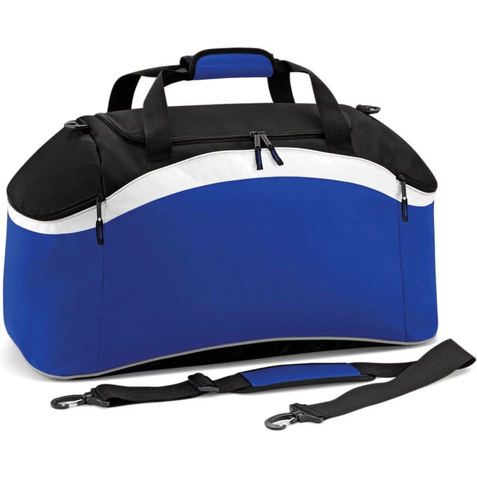 BagBase Teamwear Holdall BG572 - BRIGHT ROYAL/BLACK/WHITE - 64 x 35 x 31 cm