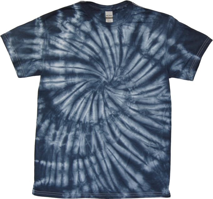 TCH Tie Dye T-shirt Hurricane Navy S